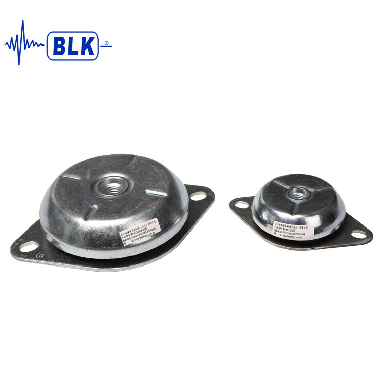 New Design Floor Mount Isolator Shock Absorber Neoprene Custom Rubber and Metal Molding Anti Vibration Feet