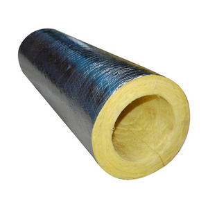 Bellsafe Glass Wool Pipe Insulation Fiberglass Wool Pipe With Aluminum Foil