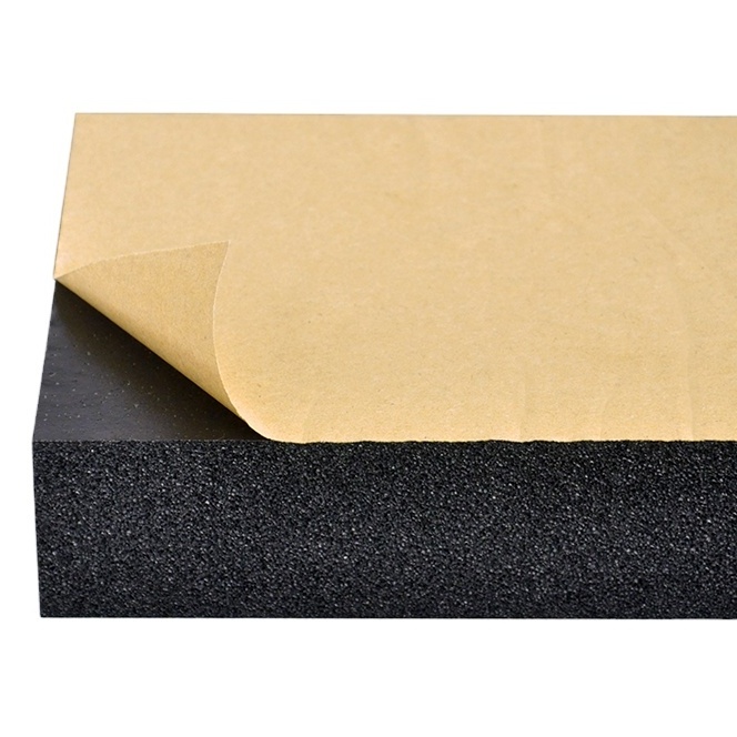 Bellsafe High Density Flexible Foam Rubber Insulation Sheet Neoprene Rubber Sheet for Thermal Insulation