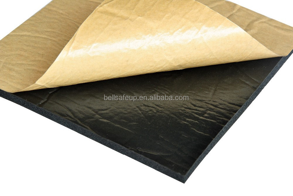 Bellsafe High Density Flexible Foam Rubber Insulation Sheet Neoprene Rubber Sheet for Thermal Insulation