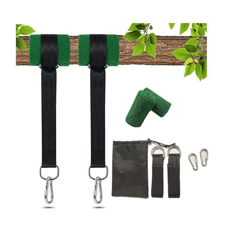 Adjustable Heavy Duty Tree Swing Hanging Hammock Tree Straps Swing Accessories Swing Belt Outdoor