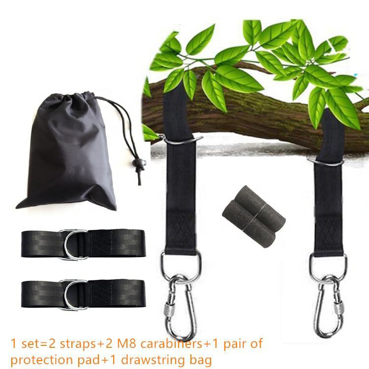 Adjustable Heavy Duty Tree Swing Hanging Hammock Tree Straps Swing Accessories Swing Belt Outdoor