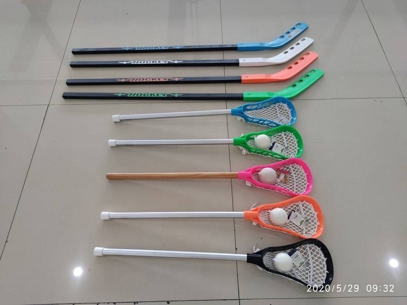 Ningbo Bellwell Factory wholesale plastic lacrosse stick mini ice hockey stick