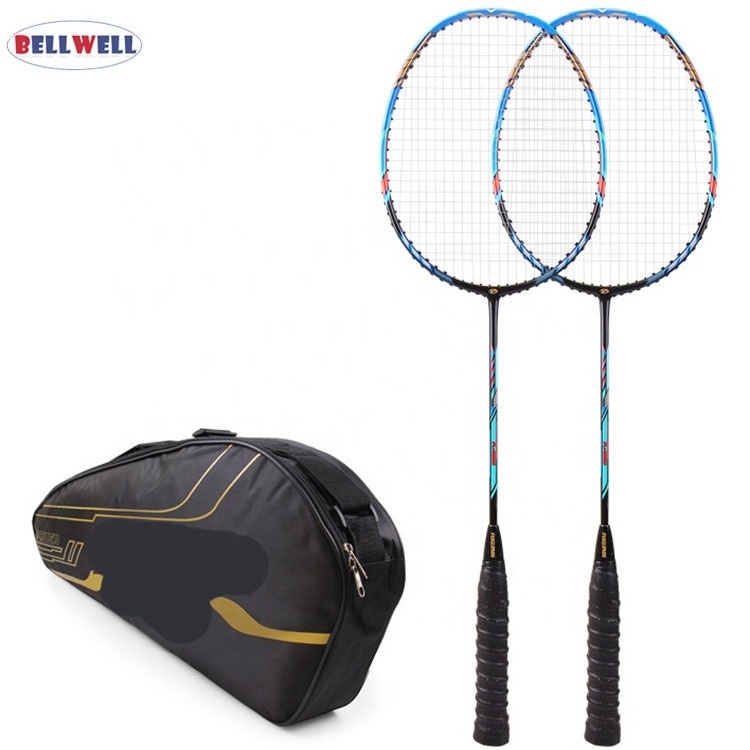 Bellwell Factory Sale Foldable Portable Top Brands Frame Parts Of Badminton Racket