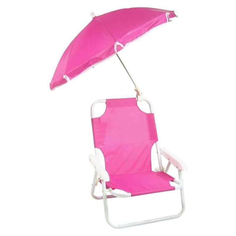 Kids folding Camping beach chair with umbrella Great for Camping, Sporting Events, Beach, Travel, Backyard, Patio