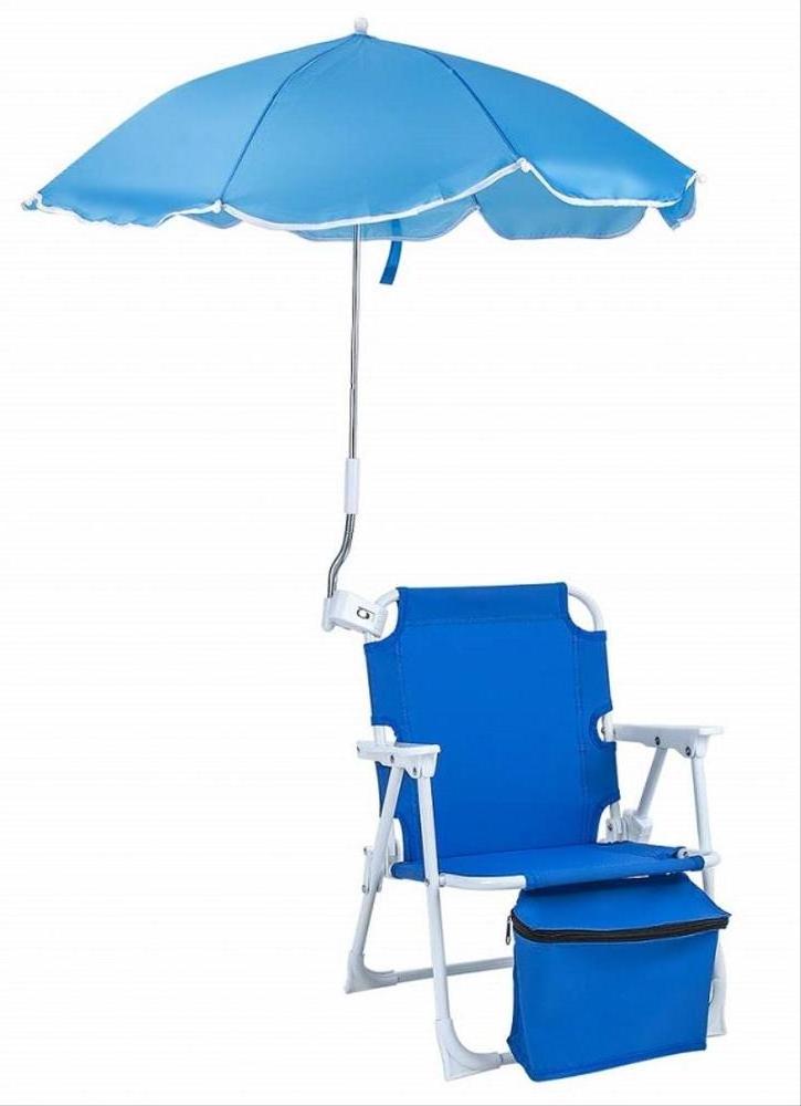 Kids folding Camping beach chair with umbrella Great for Camping, Sporting Events, Beach, Travel, Backyard, Patio