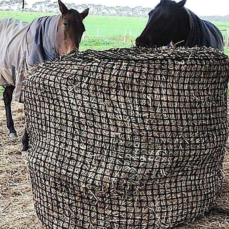 Horse Round Bale Slow Hay Bale Feeder Net 5'x5'