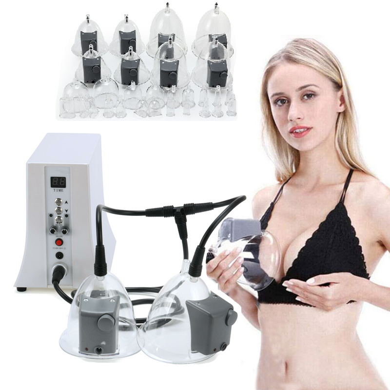 Hot Selling Beauty Salon Equipment Butt Lift Breast Enlargement Vacuum Machine Breast Enlarge Pump for Women Suction