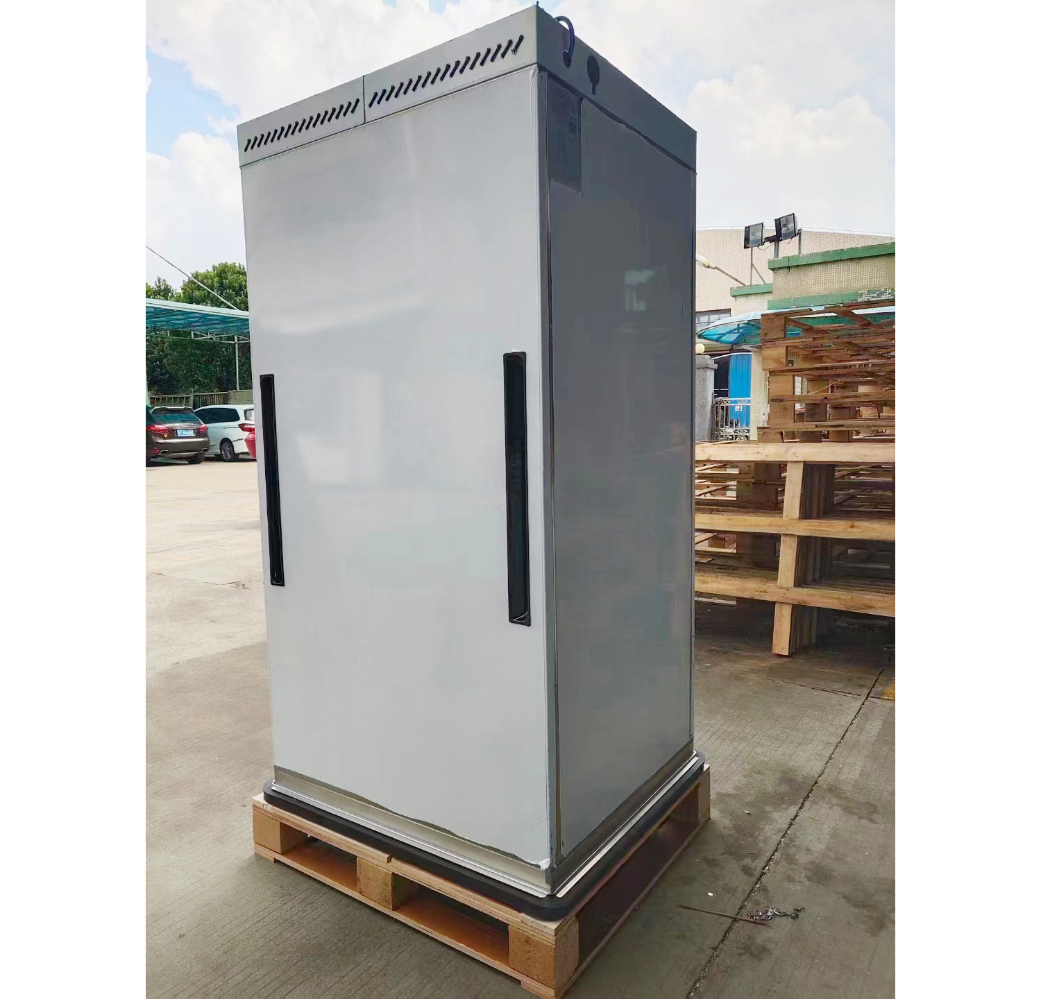 Belnor single door upright refrigerator commercial comerci cooler  stainless steel under counter refrigerator