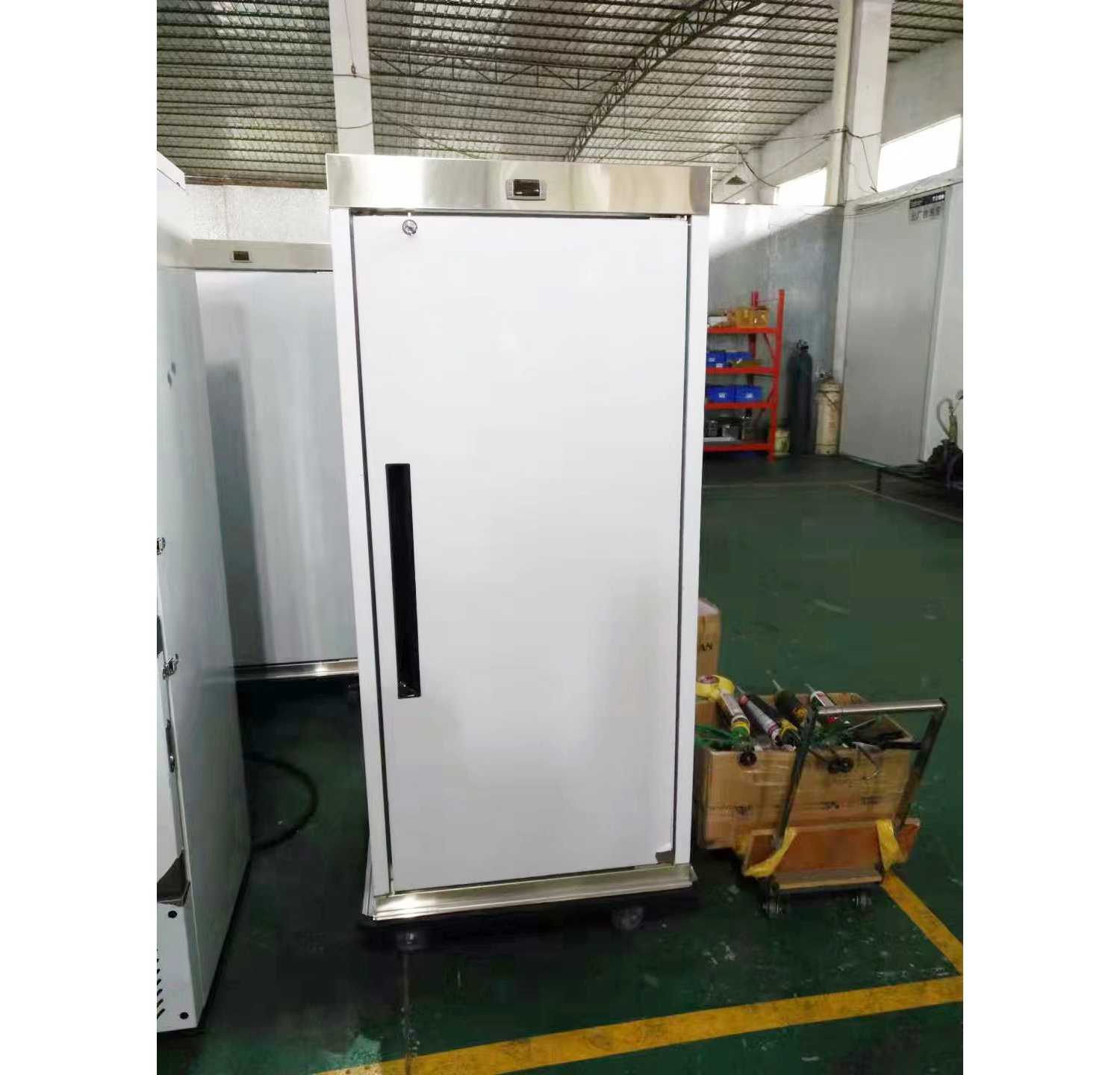 Belnor single door upright refrigerator commercial comerci cooler  stainless steel under counter refrigerator