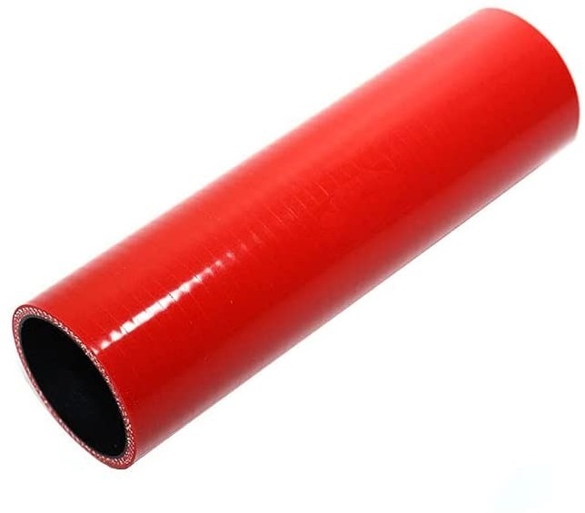 1 inch id straight meter black red high temp silicone hose pipe