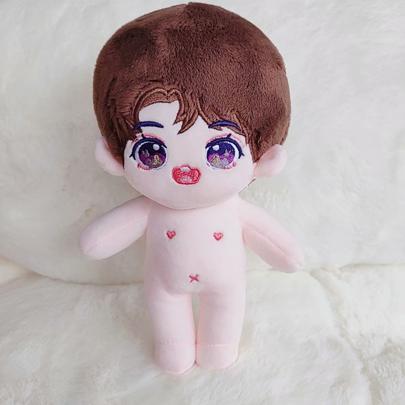 Kpop Doll Plush Toys Home Sofa Desk Decor Gift Merch OEM/ODM Custom Korean Star Idol Doll Star Custom Image Doll For Fans