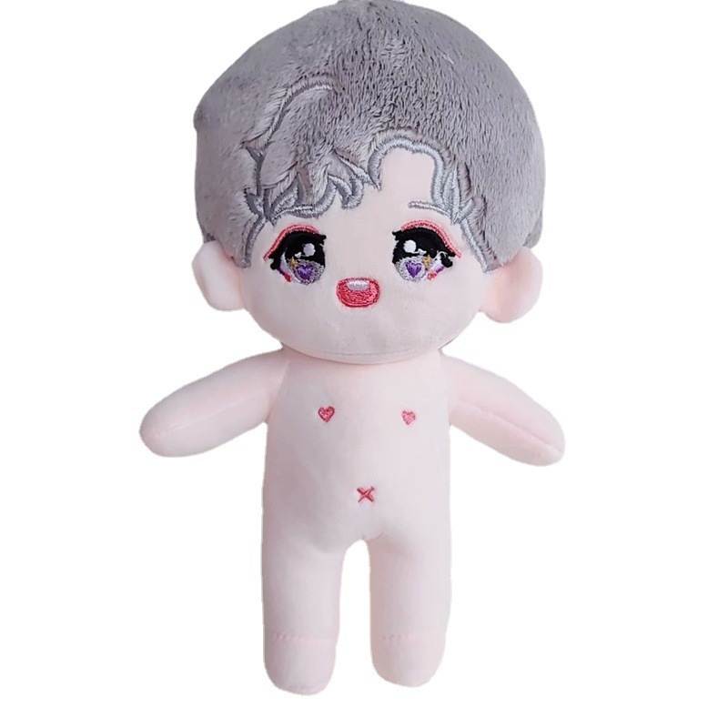 Kpop Doll Plush Toys Home Sofa Desk Decor Gift Merch OEM/ODM Custom Korean Star Idol Doll Star Custom Image Doll For Fans