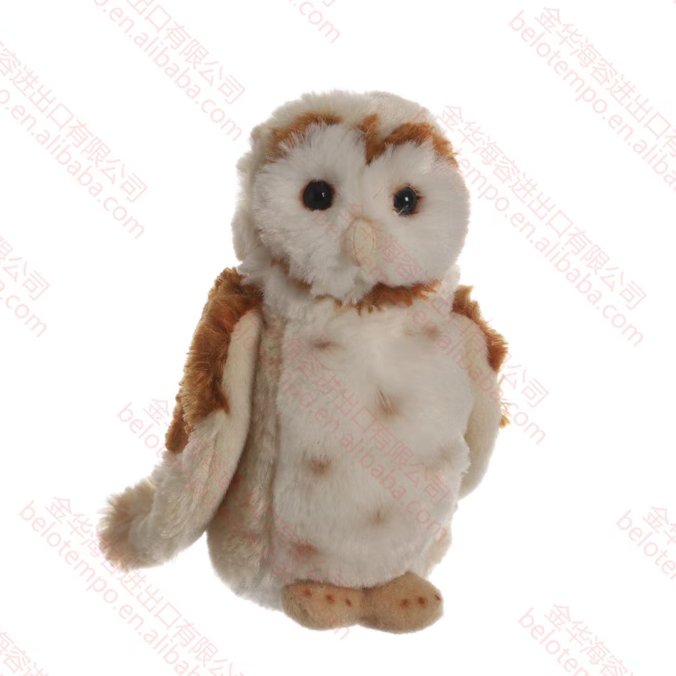 Factory Wholesale Custom Cute Cuddly owl Doll Stuffed Animal Snowy Owl Plush Toys Soft Owl Dolls