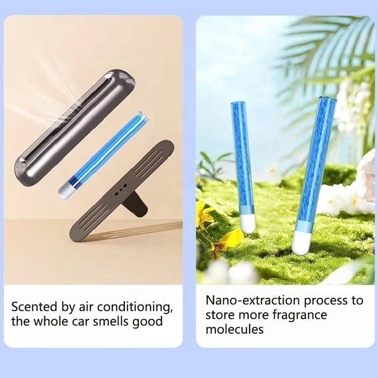 Best Selling Auto Deodorant Cologne Spray Car Odor Eliminator Eco-friendly Aluminium Alloy Material Slim Car Air Freshener