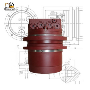 Belparts excavator parts TM02 PHV-1B MAG-12V travel motor U15-3 PC14R2 CX18 final drive for kubota U15