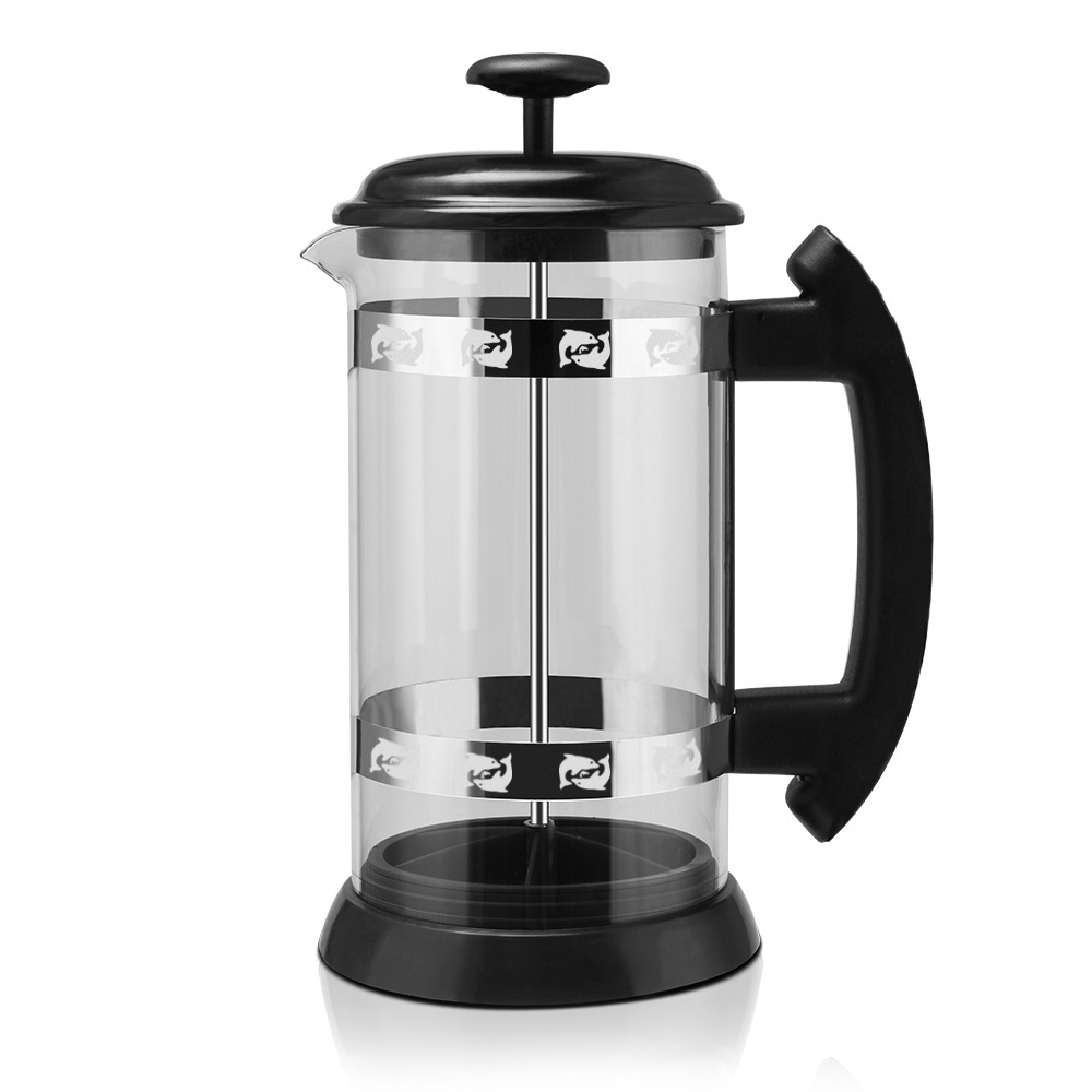 1000ml borosilicate glass french press coffee maker glass for home use