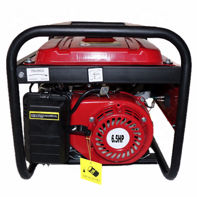 2000W Copper Wire Electric Start Homemade Electrical Gasoline Generator 220V