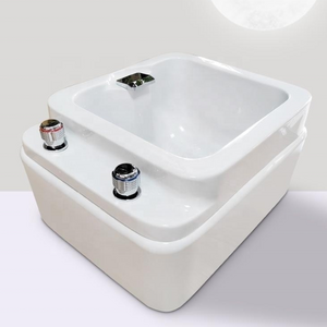 Factory cheap price pedicure foot spa,foot soaker,wash bath tub with Soak Massage Jet Nail Shop Pedicure Bowl Foot Spa Sink