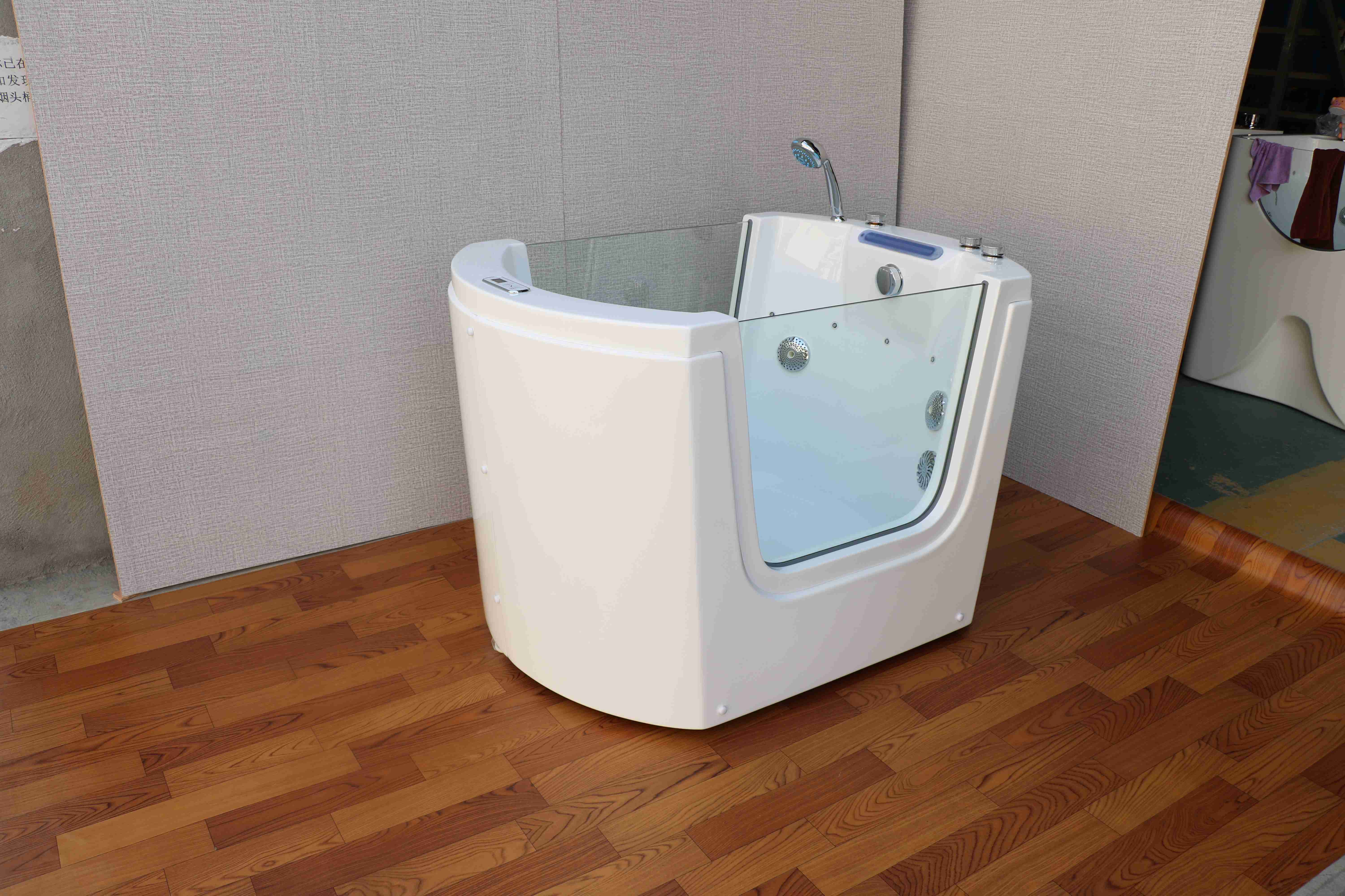 Maternal and infant shops thermostatic baby spa acrylic bath tub whirlpool air jetted spa massage hydrotherapy kids bathtub