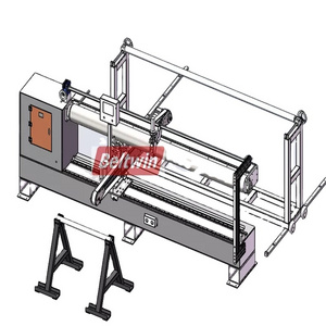 Beltwin  PVC PU Endless Conveyor Belt Welding Machine to Weld Guide Sidewall and Cleats with Hot Air Gun