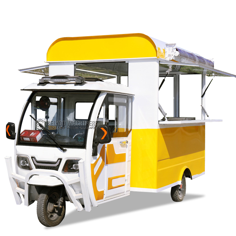 Electric Tuk Tuk for Sale Coffee Juice Beer Bar Electric Food Cart Hot Dog Stand Food Truck Coffee Cart Electric Bike