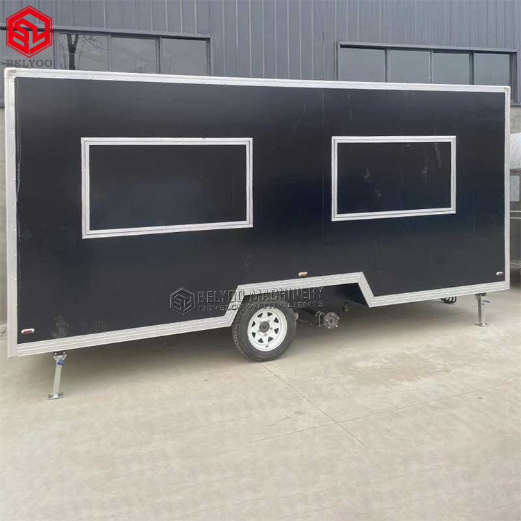 Mobile Trailer Hot Dog Cart Food Van Coffee Carts Icecream Truck  Mobile Food Trucks For Sale in USA Concession Trailer