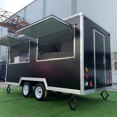 Mobile Trailer Hot Dog Cart Food Van Coffee Carts Icecream Truck  Mobile Food Trucks For Sale in USA Concession Trailer