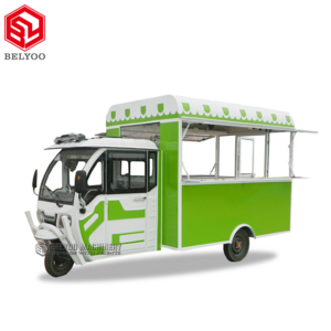 Food Tricycle Cart For Sale Mobile Fast Food Car Hot Dog Coffee Taco Truck Electric Food Truck Price