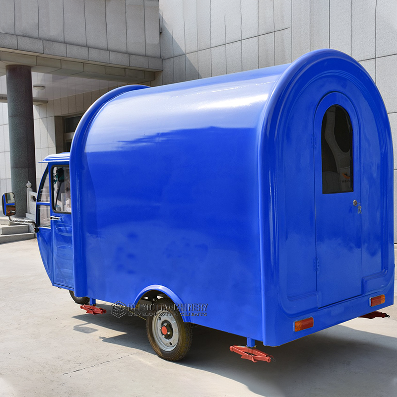 Mini Size Custom Electric Food Cart Tuk Tuk Ape Ice Cream Trucks for Sale Hot Dog Stand Juice Cart Food Electric Bike