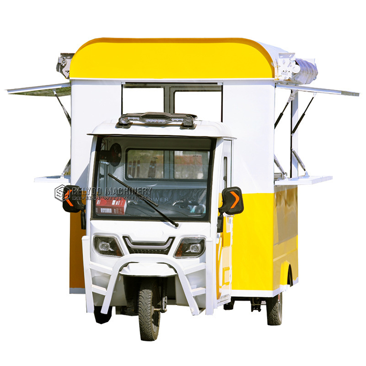 Electric Tuk Tuk for Sale Coffee Juice Beer Bar Electric Food Cart Hot Dog Stand Food Truck Coffee Cart Electric Bike