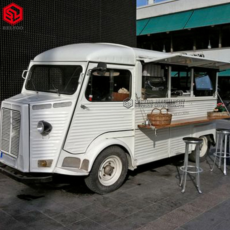 Factory Price Ice Cream Truck Coffee Cart Taco Hot Dog Stand Electric Food Truck Mobile Fast Food Truck for Sale