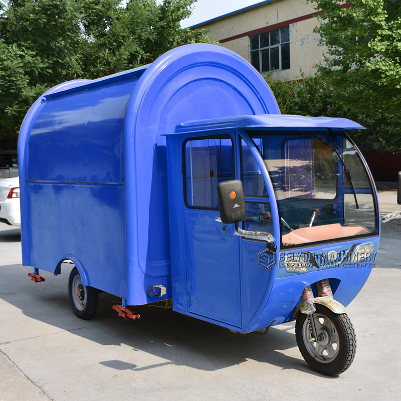 Mini Size Custom Electric Food Cart Tuk Tuk Ape Ice Cream Trucks for Sale Hot Dog Stand Juice Cart Food Electric Bike