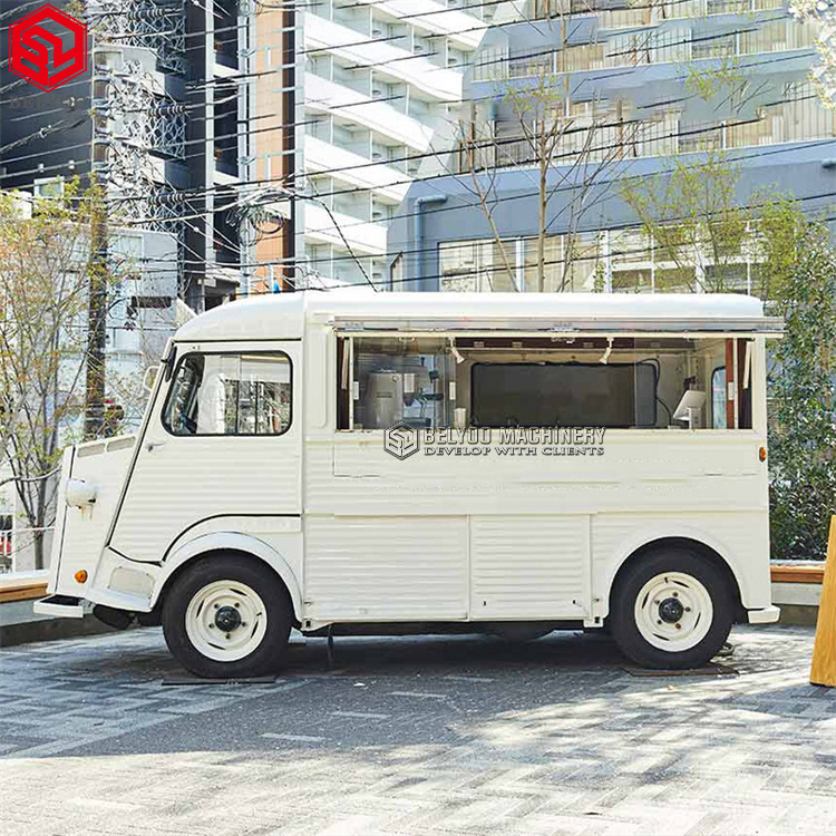 Factory Price Ice Cream Truck Coffee Cart Taco Hot Dog Stand Electric Food Truck Mobile Fast Food Truck for Sale