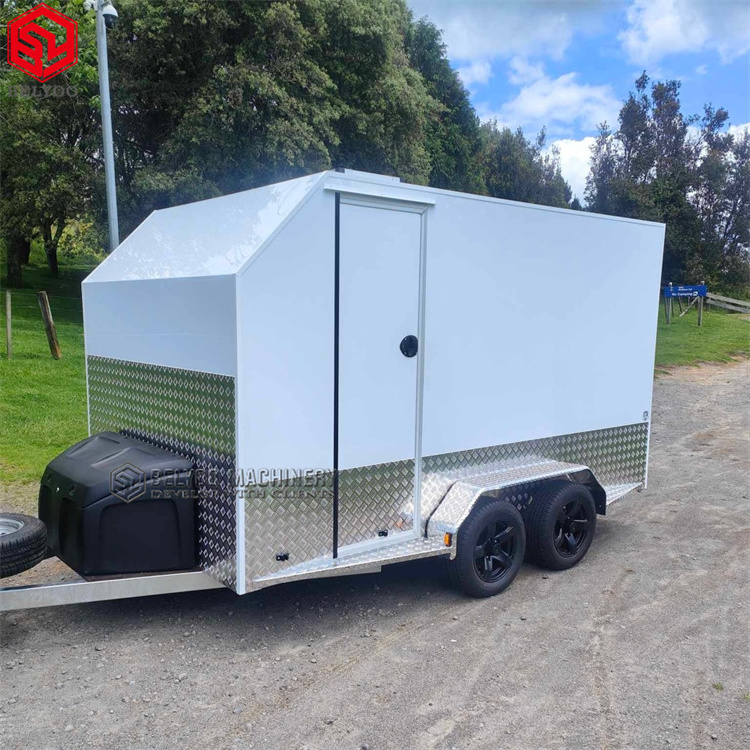 Mobile New 2024 7 X 14ft Enclosed Cargo Mobile Pet Spa Animal Dog Grooming Trailer