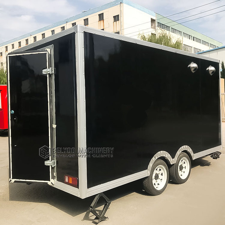 China Taco Truck Food Trailers Fully Equipped Street Food Truck Hotdog Trailer Coffee Trailer Food Track