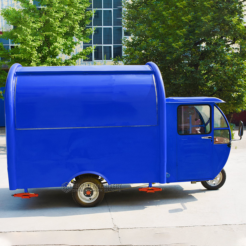 Mini Size Custom Electric Food Cart Tuk Tuk Ape Ice Cream Trucks for Sale Hot Dog Stand Juice Cart Food Electric Bike