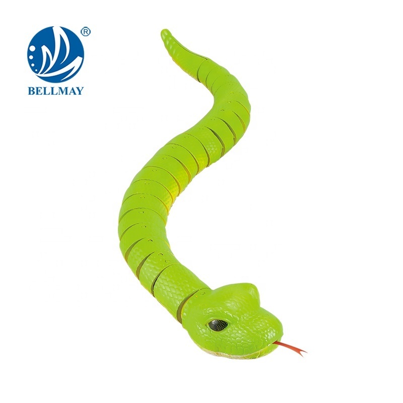 Bemay Toy Infrared RC Animal Plastic Toy Snake With USB Charging Cable