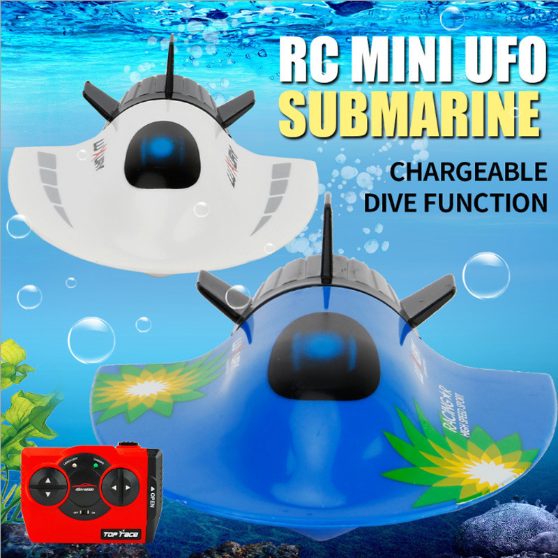 Bemay Toy Underwater remote control submarine rc mini submarine toy rc boat for kids