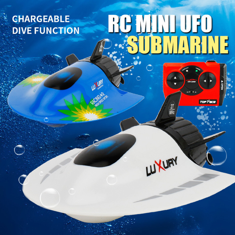 Bemay Toy Underwater remote control submarine rc mini submarine toy rc boat for kids