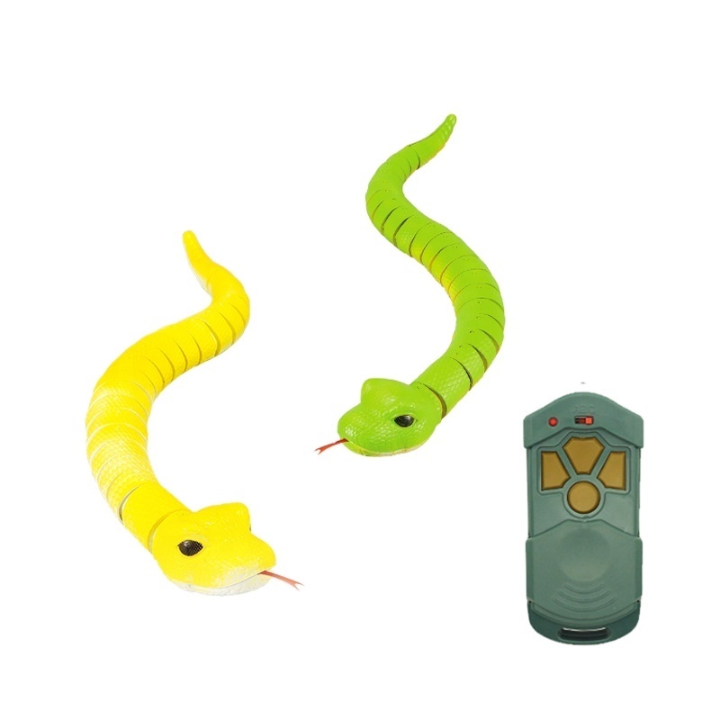 Bemay Toy Infrared RC Animal Plastic Toy Snake With USB Charging Cable