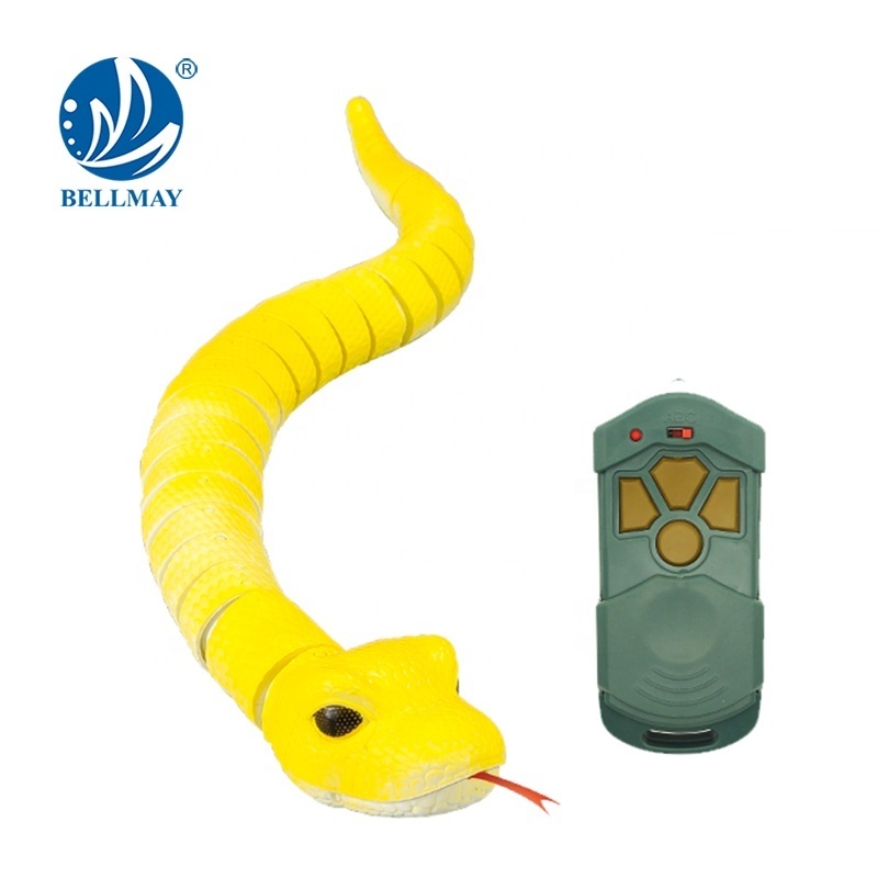 Bemay Toy Infrared RC Animal Plastic Toy Snake With USB Charging Cable