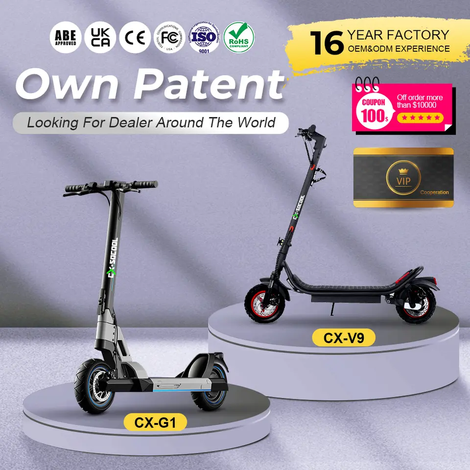 Powerful Performance Adult 42km/H Offroad El Step Electro Scooter EU Foldable E Roller Mobility E-Scooter Electric Scooter 800w