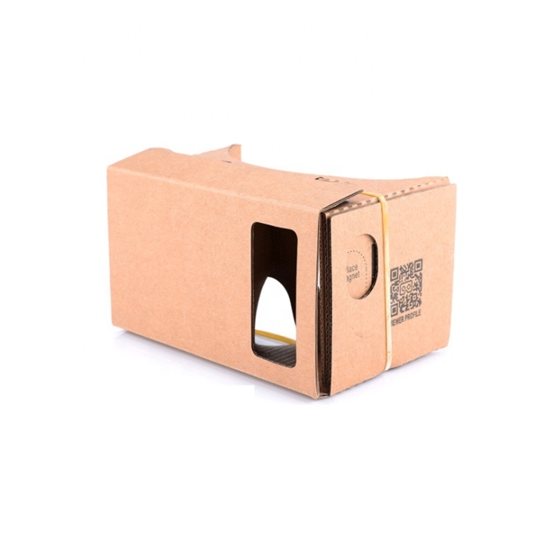 Cheap wholesale price custom all in one mobile phone vr headset google 3d cardboard glasses