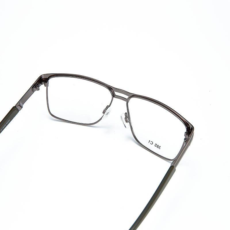 385  2023 New Japanese Design Half Frame Optical Glasses for Men optical frame eyeglasses