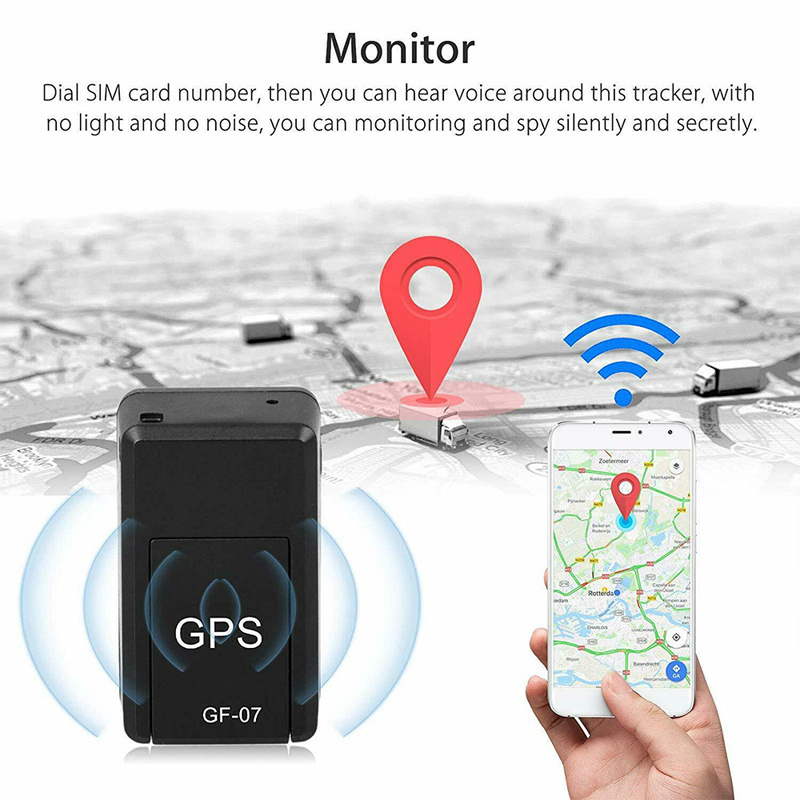 2021 Mini GPS Tracker gf-07 New Small Size Low Cost GPS Tracker Long Battery GPS Tracking Device Personal Kids Pet Smart