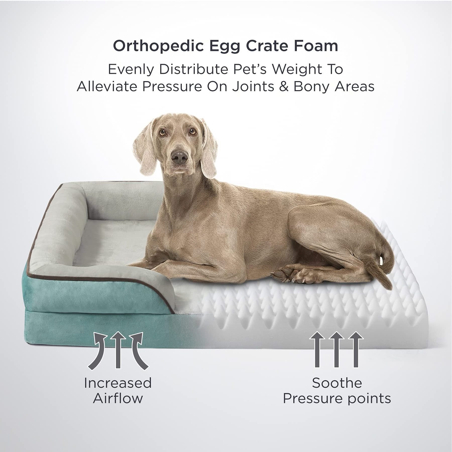 All Weather Dual Use Double Sided pet beds accessories orthopedic bone Breathable Dog Sofa Bed Dog Nest Large Rectangle Pet Bed