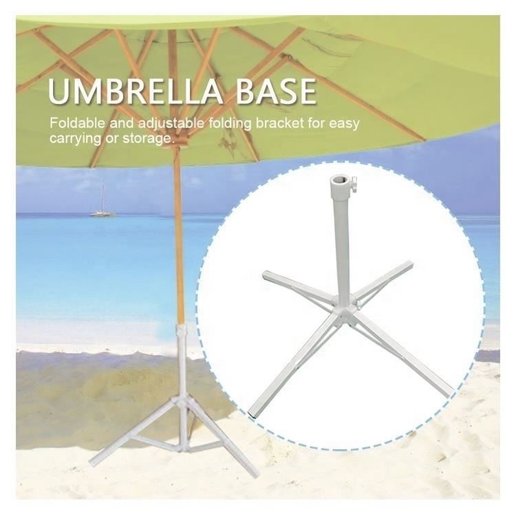 Hot Sale Outdoor Foldable Metal Steel High Quality Garden Beach Parasol Umbrella Stand