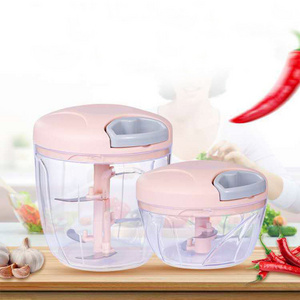 Hot Sale Multifunction Vegetable Cutter Garlic Twister Mini Manual Food Chopper