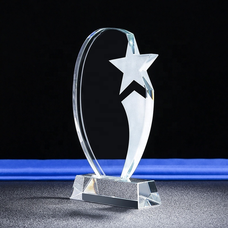 K9 Crystal Metal Trophies Cups Award Plaque Trophy Bases Cheap Glass Trophy Crystal Awards